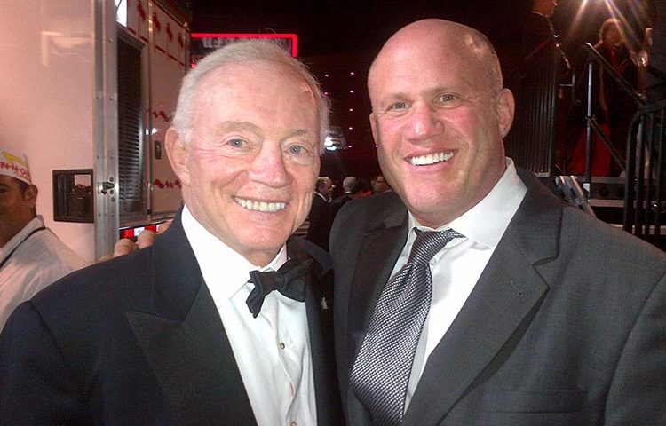 Brian Medavoy and Jerry Jones