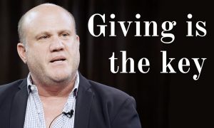 Giving is the key